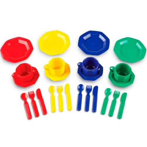 Set De Te De Plástico De 24 Piezas.