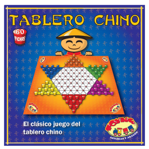 TABLERO CHINO JUEGO DE MESA. DIDÁCTICO ESTRATEGIA