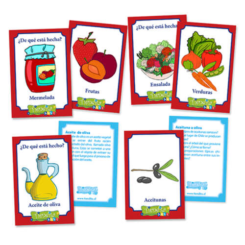 Tarjetas "de Qué Están Hechas"
