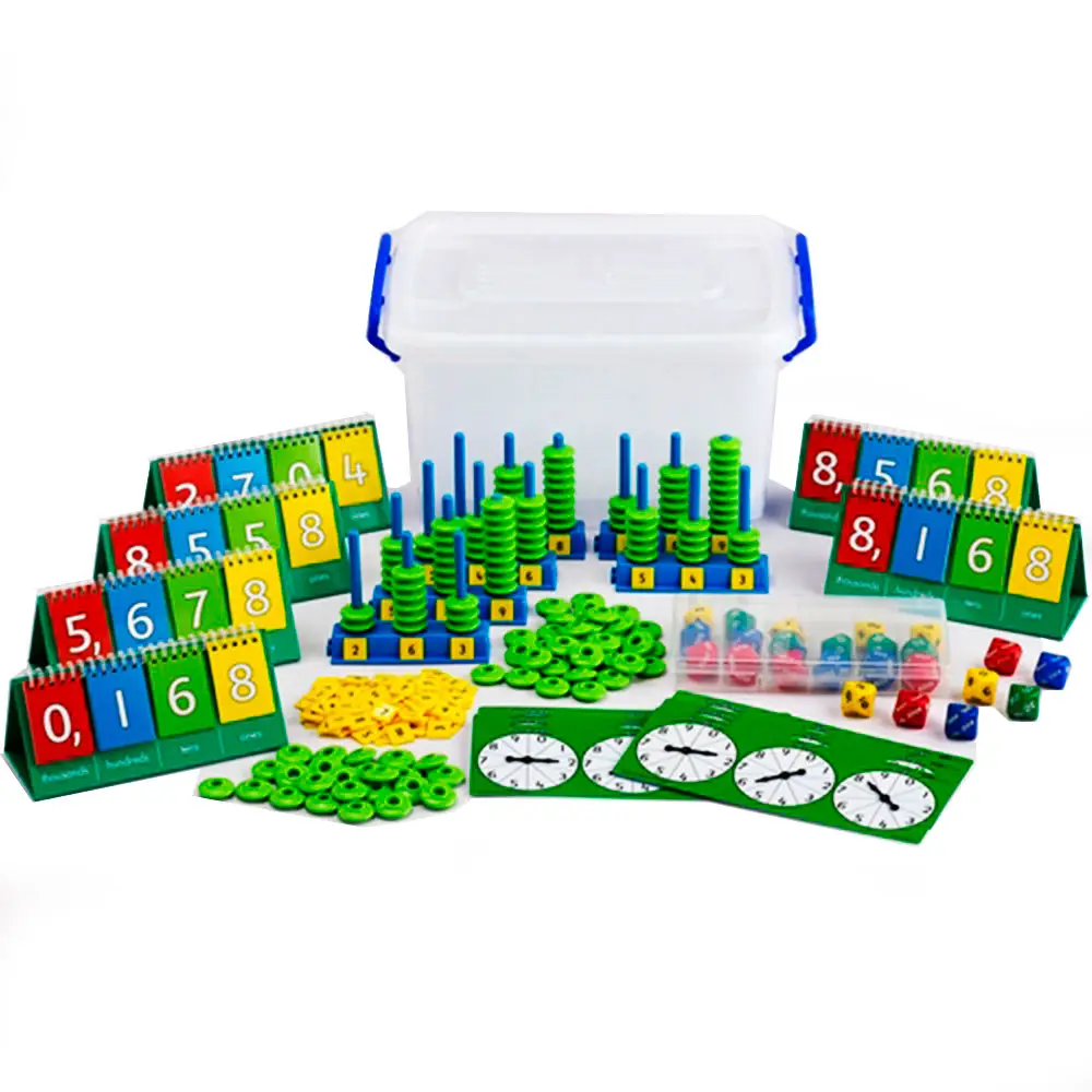 Set Grupal Valor Posicional Caja Plástica