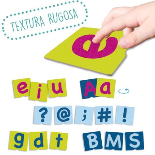 Tacto Fichas De Letras Y Signos Puntuación