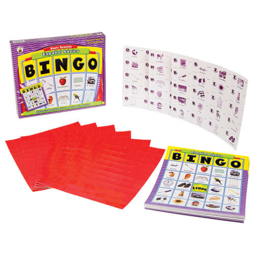 BINGO IMAGENES EN ESPAÑOL