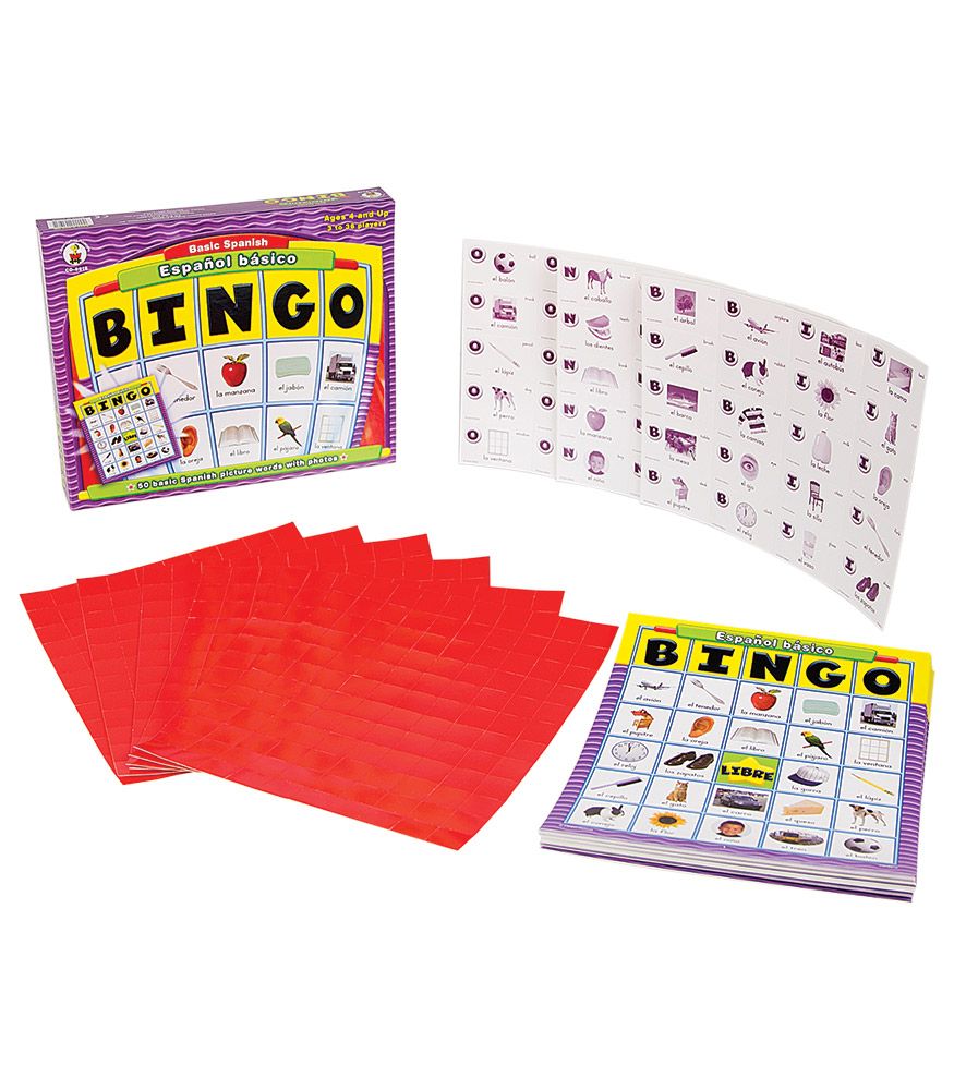 BINGO IMAGENES EN ESPAÑOL