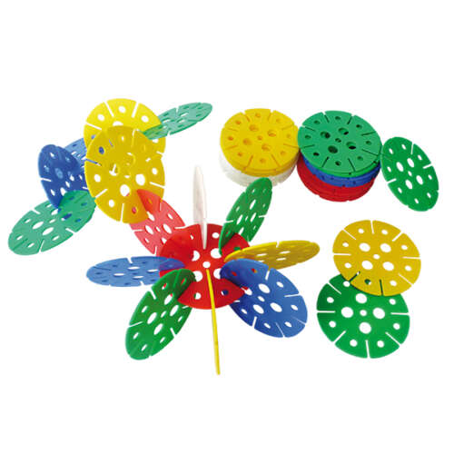 Set 50 Flores Planas De 11 Cm