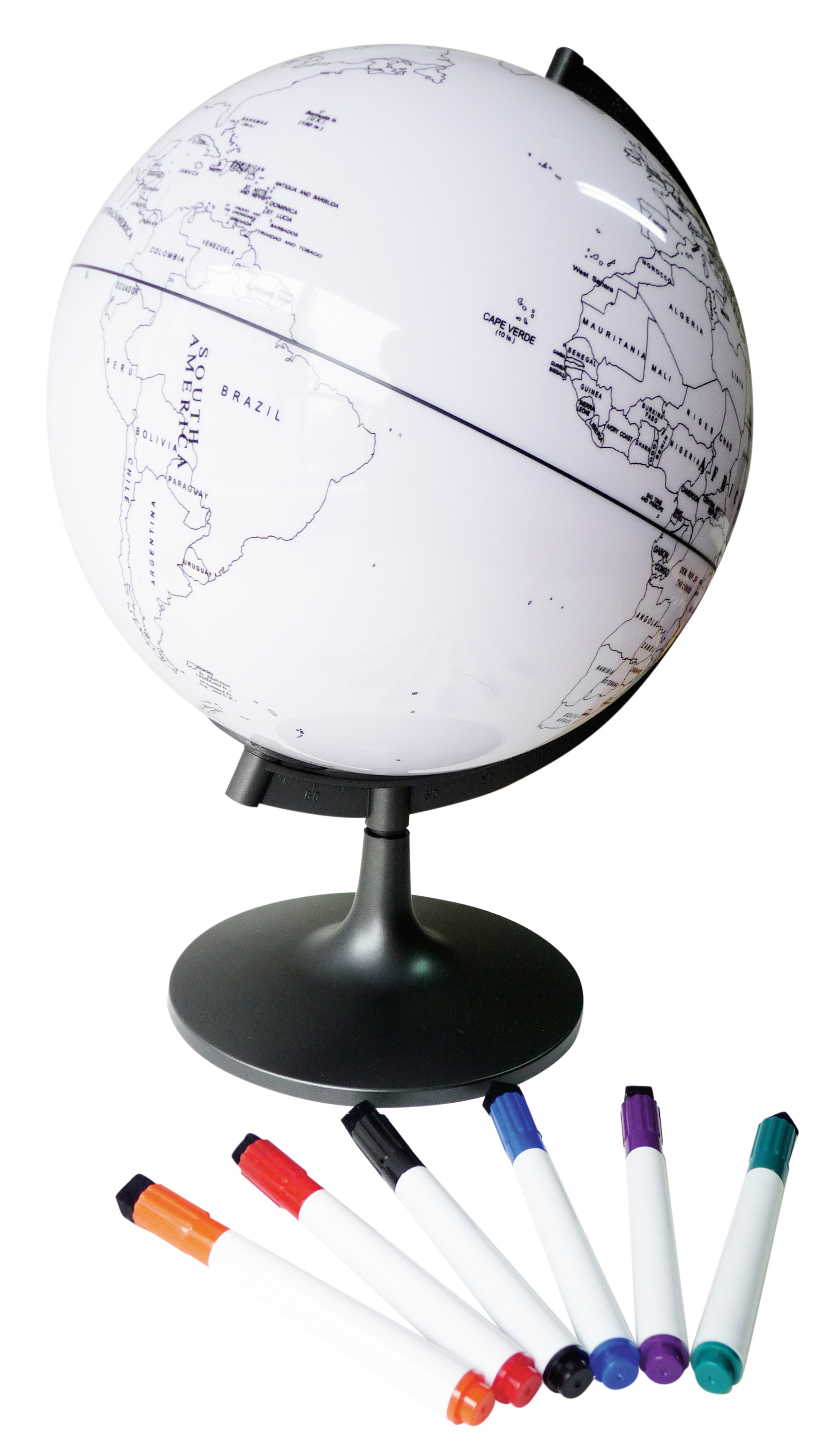 GLOBO TERRÁQUEO PARA PINTAR