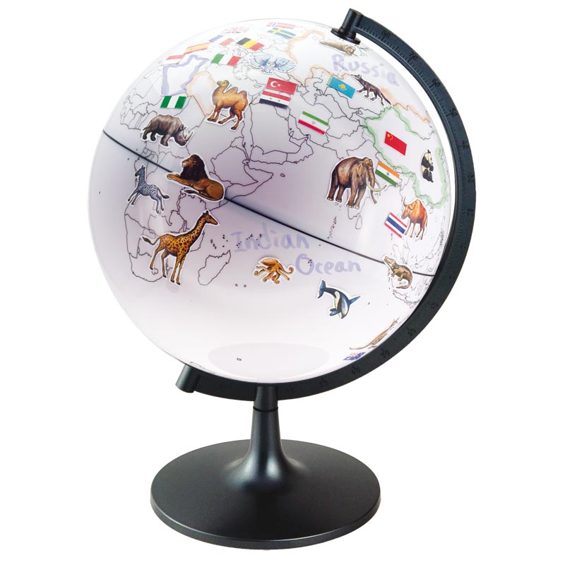Globo Terráqueo Para Pintar - Imagen 3