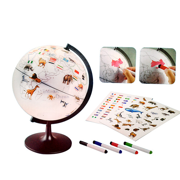 Globo Terráqueo Para Pintar - Imagen 4