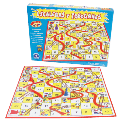 ESCALERAS Y TOBOGANES JUEGO DE MESA. HABILIDADES