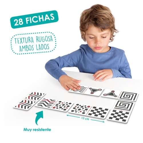 Dominó Táctil Con Contraste