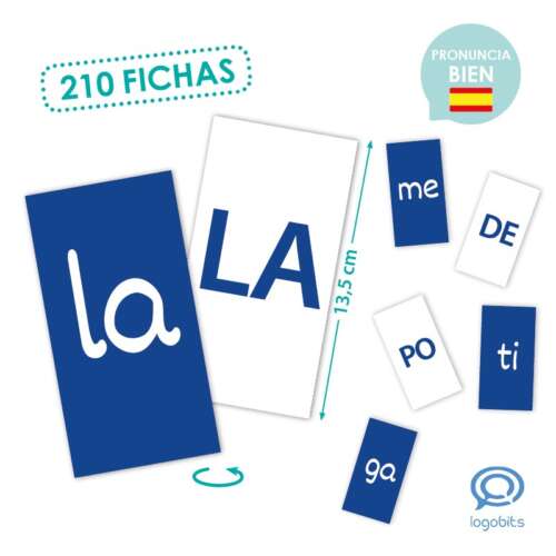 TARJETAS LECTO-BITS SÍLABAS FONÉTICAS