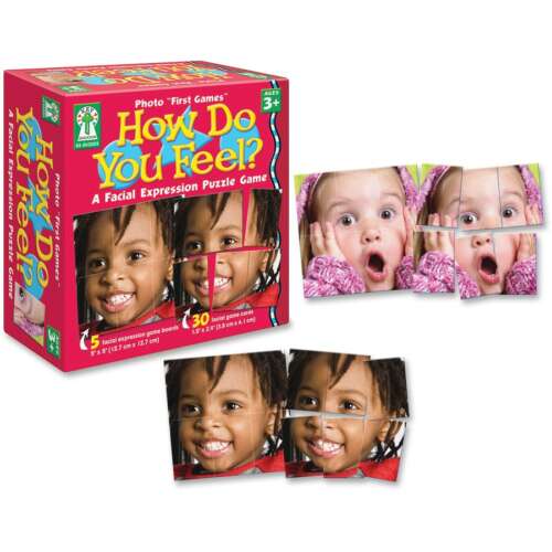 Puzzle Con Tarjetas Set Emociones
