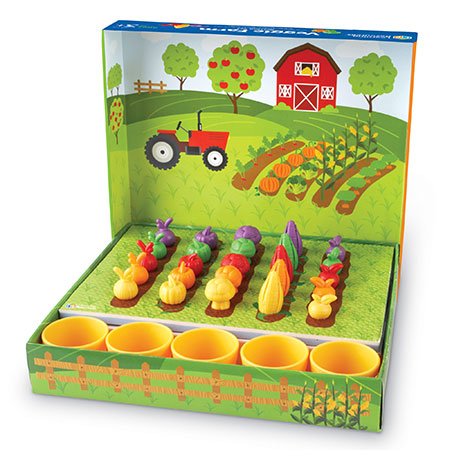 Set De Clasificación De Vegetales Granja