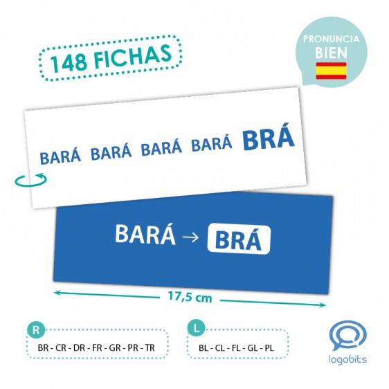 Tarjetas Lenguaje Grupos Consonánticos "r" Y "l"