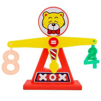 Balanza Oso Con Numeros