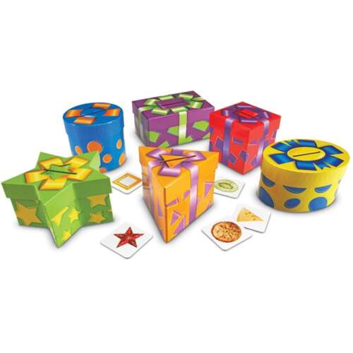 Cajas Con Formas Y Tarjetas