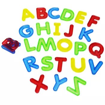 Letras Mayusculas Traslucidas