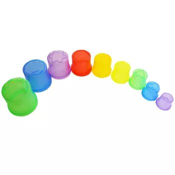 Cilindros Apilables Traslucidos