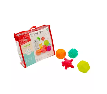 Set De 11 Pelotas De Goma Sensoriales