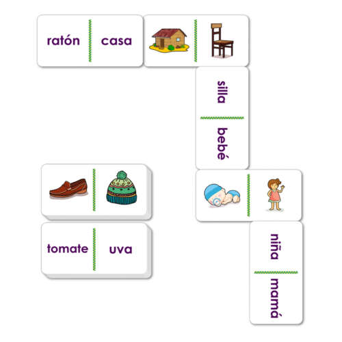 Dominó palabra Imagen