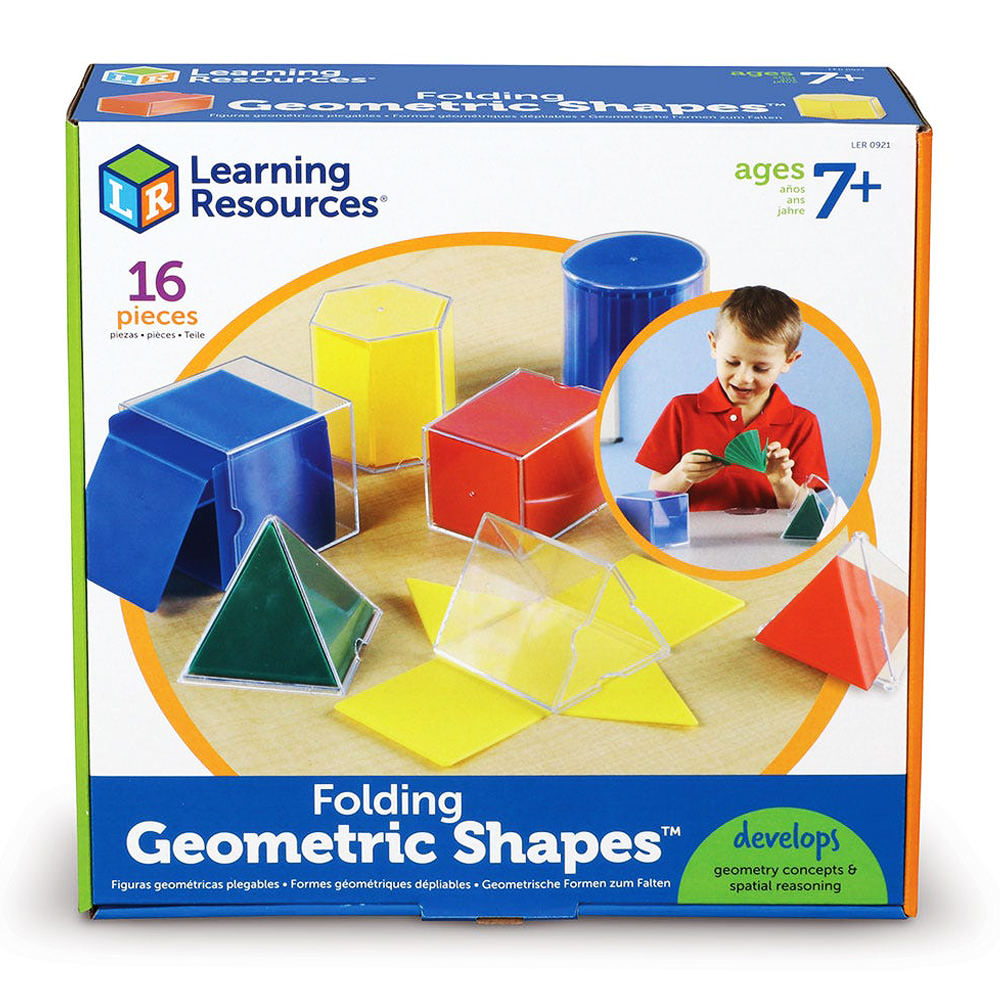 Cuerpos Geométricos Plegables 16 Piezas - Imagen 2