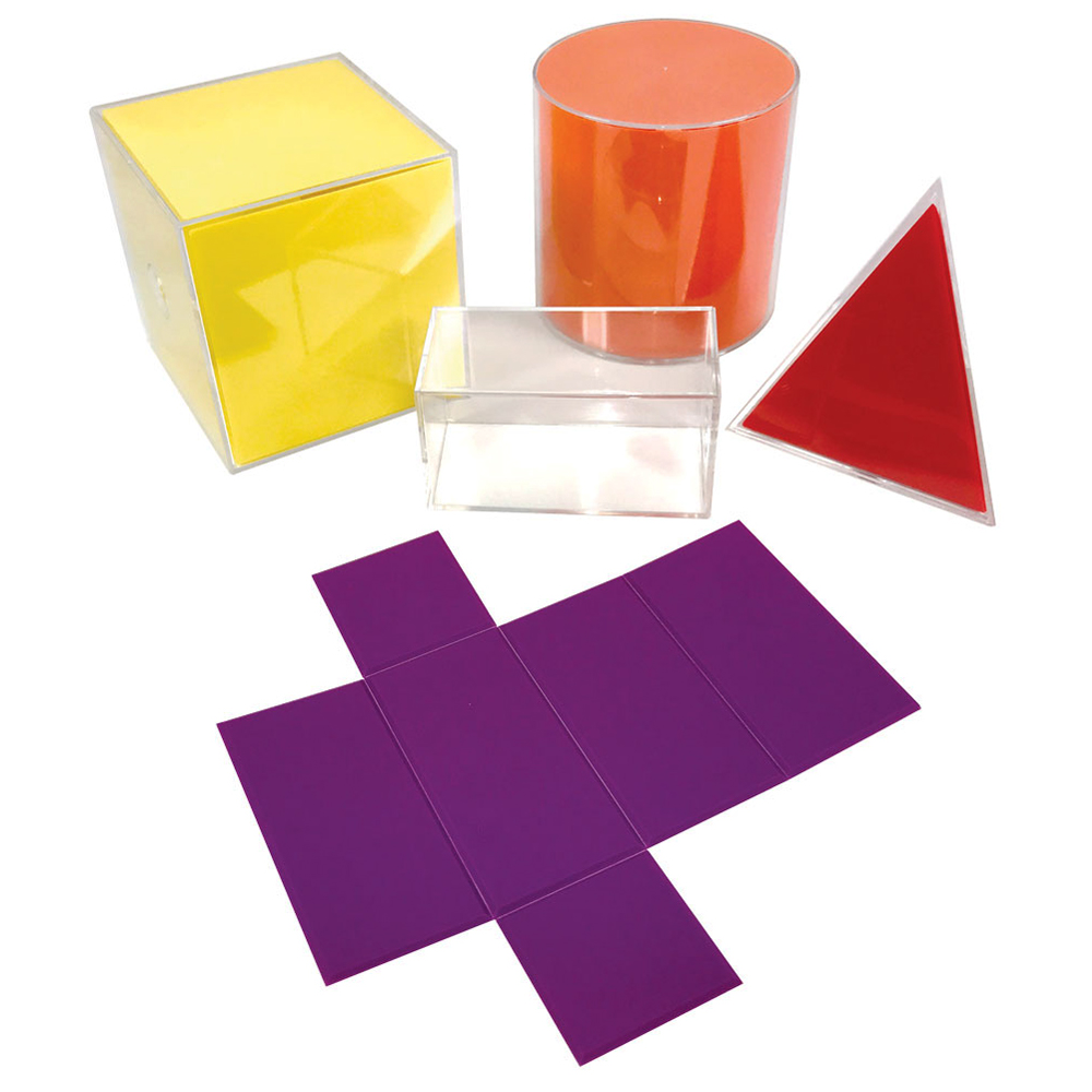 Cuerpos Geométricos Plegables - Imagen 2