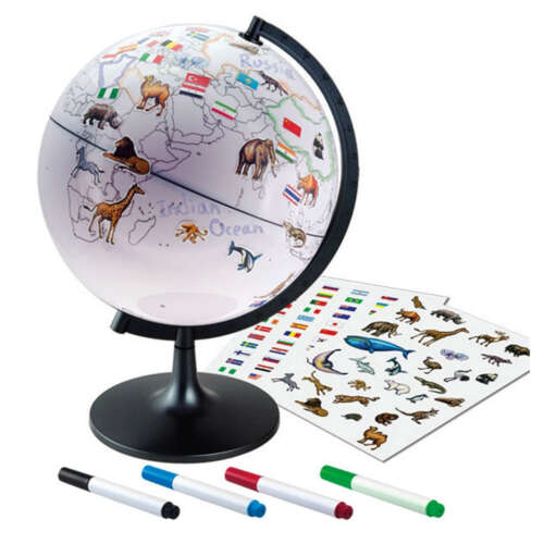 Globo Terráqueo Para Pintar