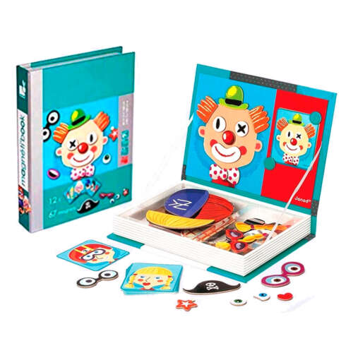 Puzzle Magnético De Caras Divertidas