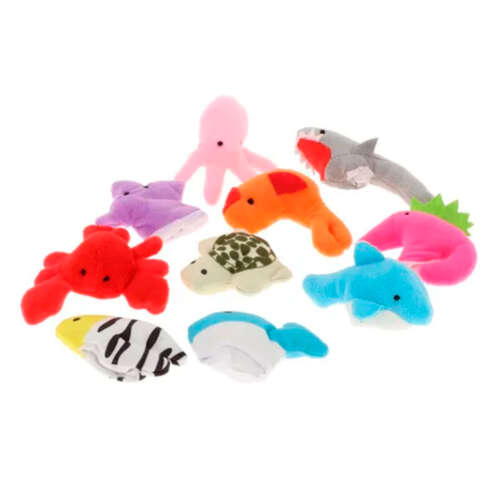 Titeres De Dedos Animales Del Mar