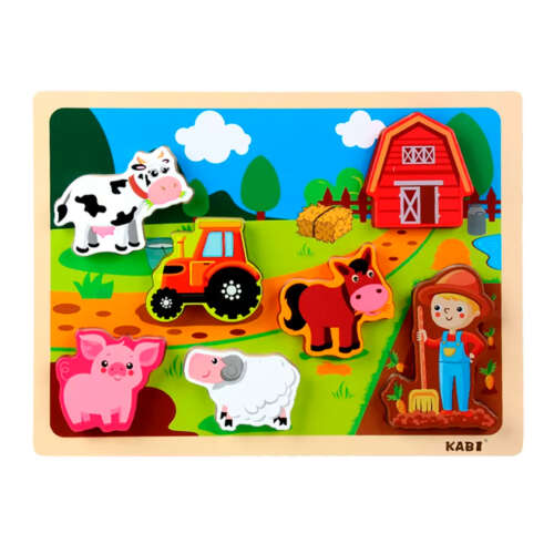 Encaje Madera La Granja 7 Piezas