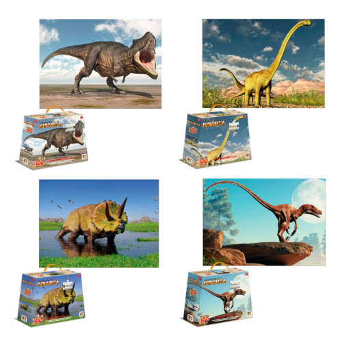 Puzzle Individual 100 Piezas Diseño Jurásico