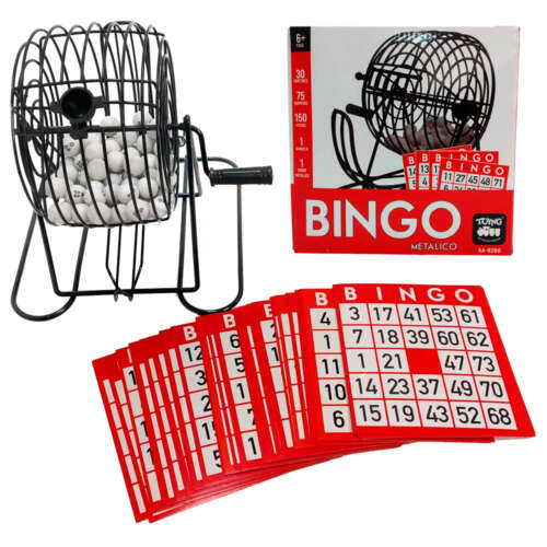 Juego Bingo Metálico