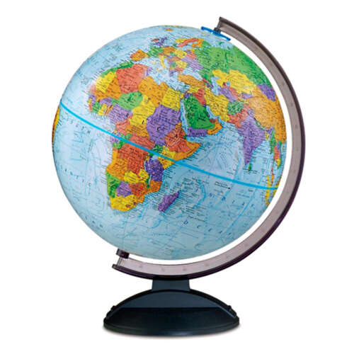 Globo Terraqueo Base Plastica 30 Cm