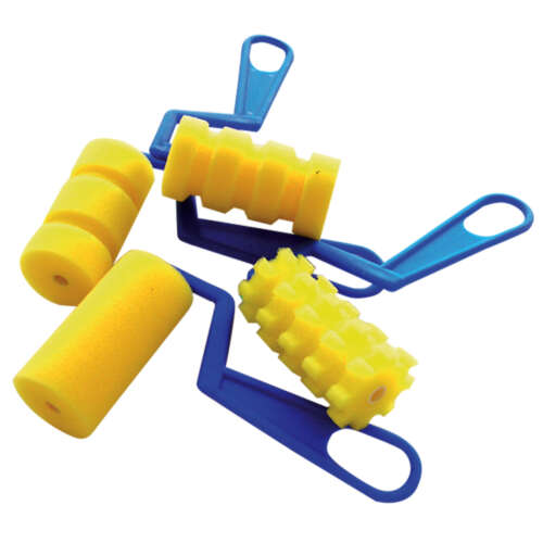 Set De 4 Rodillos De Esponja