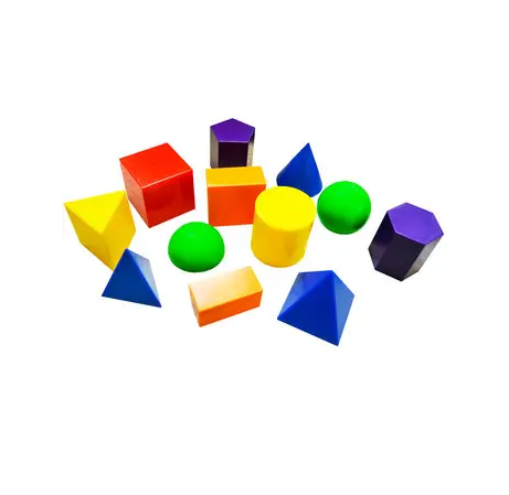 Cuerpos Geométricos Acrílicos 12 Piezas