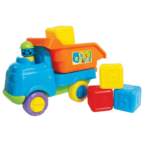 Camion Tolva Con Cubos De Letras