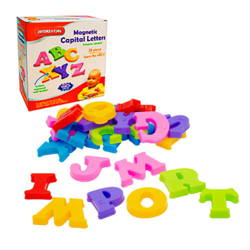 LETRAS MAYUSCULA MAGNETICAS CON BRAILLE