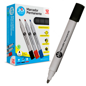 Marcador Permanente Negro