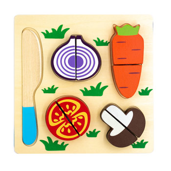 Encaje de Madera Verduras