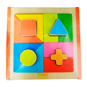 Puzzle de Madera Encaje Geometrico