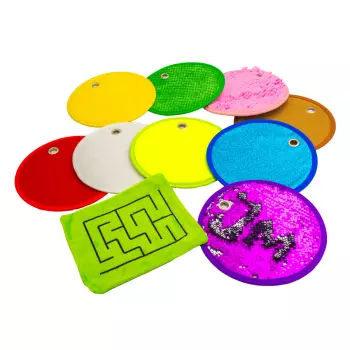 SET DE TEXTURAS 9 PIEZAS CIRCULARES (40)